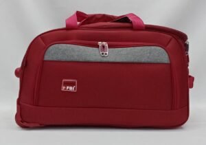 FBI-Pattern Duffle Red
