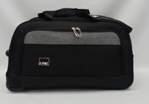 FBI-Pattern Duffle Black
